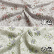 No.5552 花柄総プリント七分袖ポロシャツ